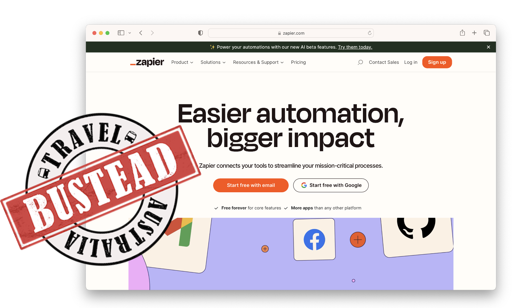 Bustead using Zapier to enable easier automation and have a bigger impact